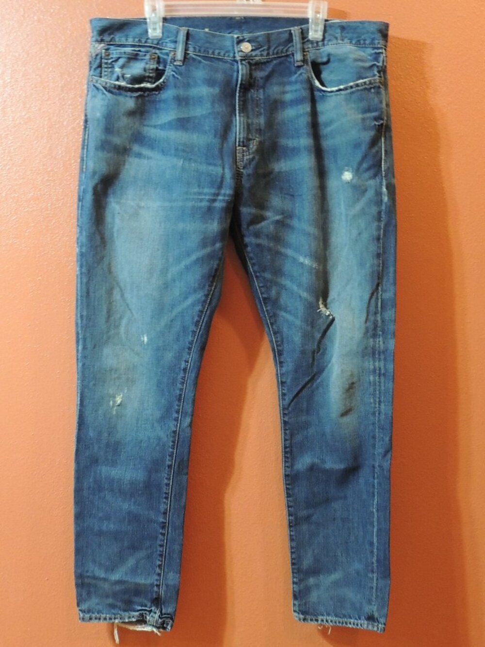 Ralph Lauren Jeans Denim Supply Men 36x30 Pockets Outdoor BBQ Party Fun Jeans